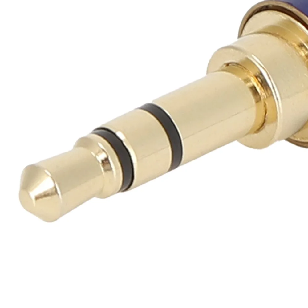10PCS Clear Lossless Sound Quality 3-Pole 3.5mm Stereo Dual Channel Audio Plug Gold Plated Headphone Audio Jack