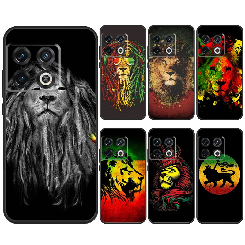 Rasta Lion Reggae Bob Marleys Case For OnePlus 12 11 9 10 Pro 8T 9RT 10T 10R 12R Nord CE 2 Lite CE3 CE4 2T N10 N20 Cover