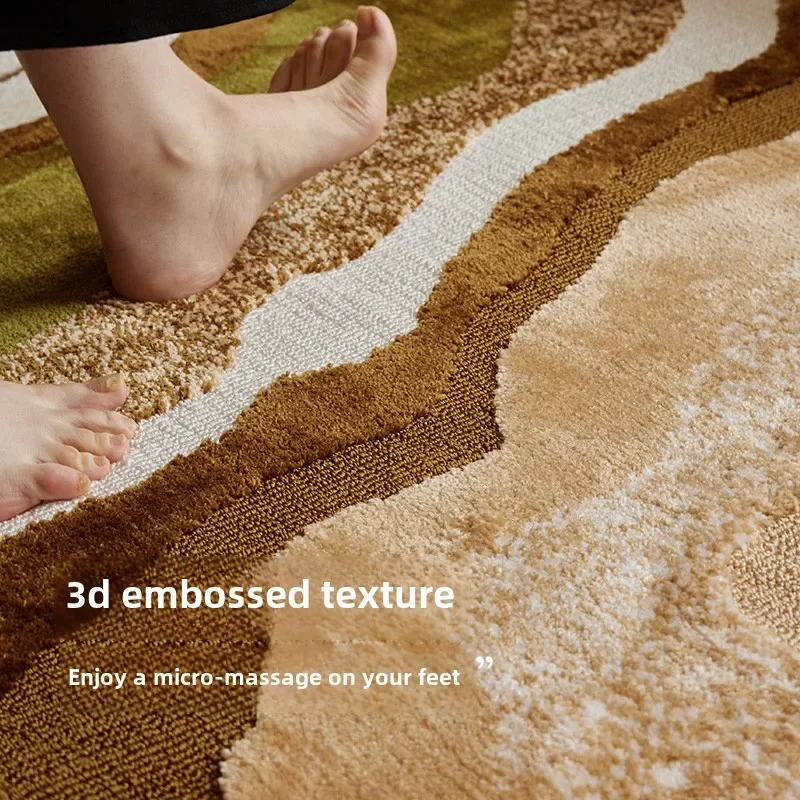 Cobertor de cabeceira de quarto de sofá de formato irregular premium