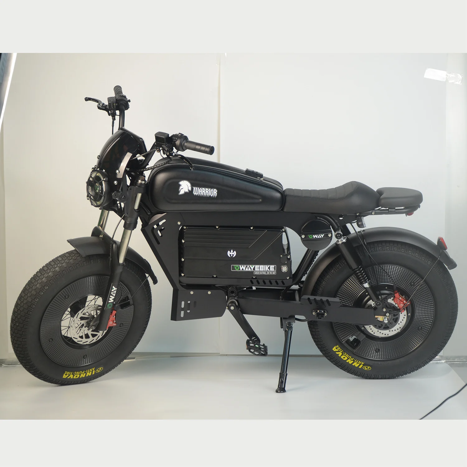 US Stock OWAYEBIKE Retro Electric Bike 48V Fat Tire Ebike Commuting Hybrid Bicycle