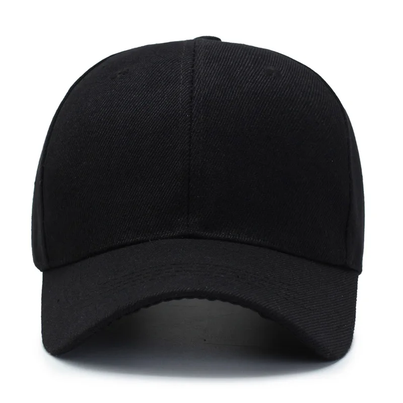 Wholesale And Retail Of Unisex Baseball Cap Men's Solid Color Adjustable Sports Hat Women's 6-Piece Square Outdoor Casual Cap