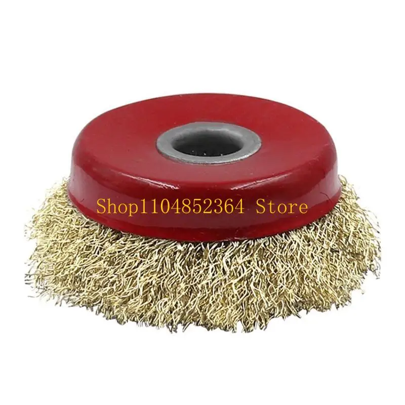652F Cup Brush for Angle Grinder Drill Brush for Removal Rust Stripping Burr