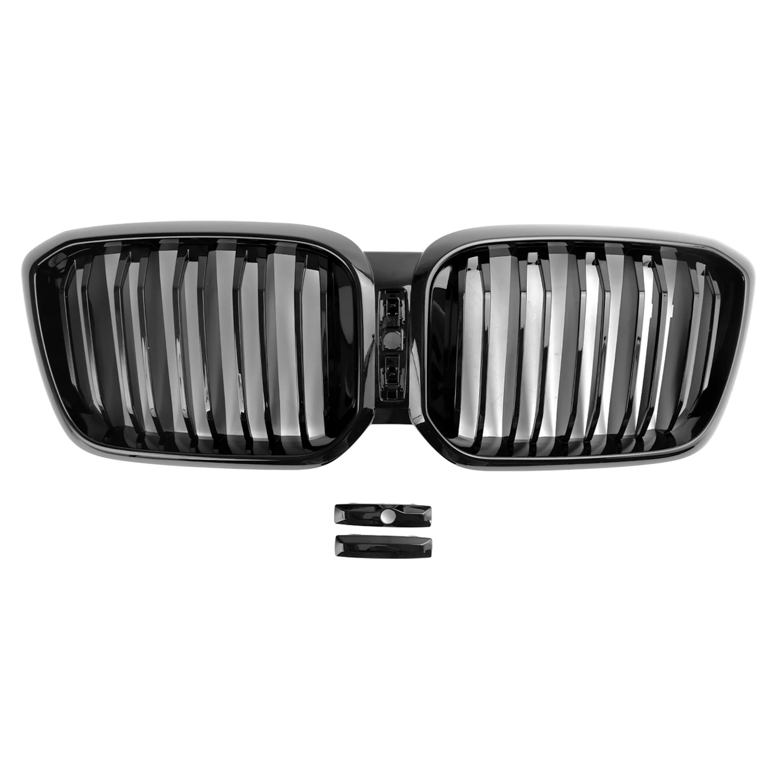

Gloss Black Front Kidney Grill Grille For BMW X3 X4 G01 G02 2022 2023