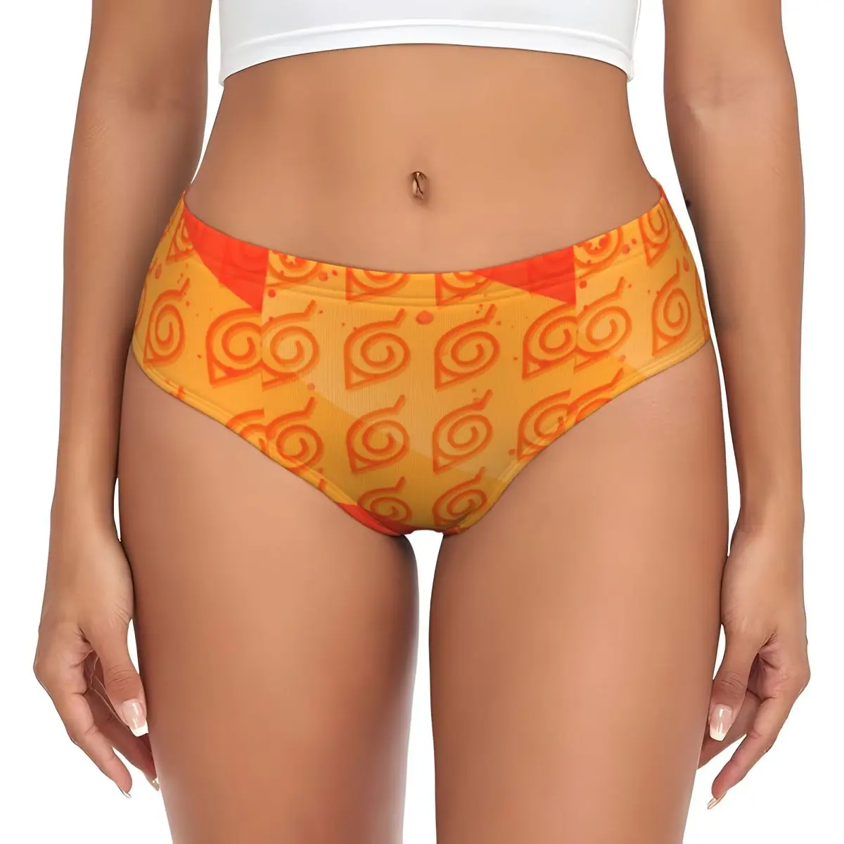 

Женские трусики с принтом Узумаки и Наруто: дышащие, стильные, аниме-боксеры