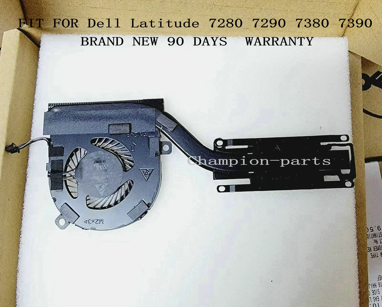 

BRAND NEW HEATSINK +Fan FOR Dell Latitude 7280 7290 7380 7390 COOLYING SYSTEM KM50T 0KM50T AT1S5002ZAL FAST SHIPPING