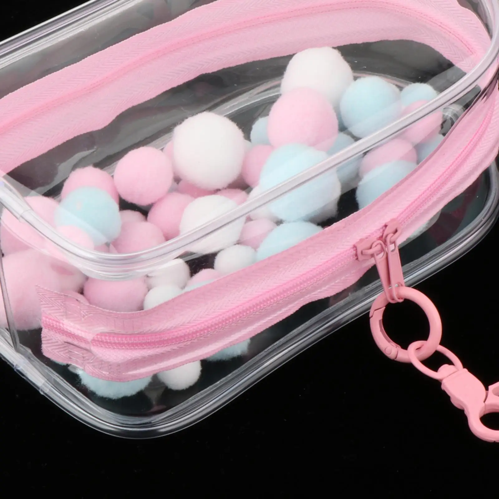 

Miniature Figure Holder with Keychain for Displaying Collectibles