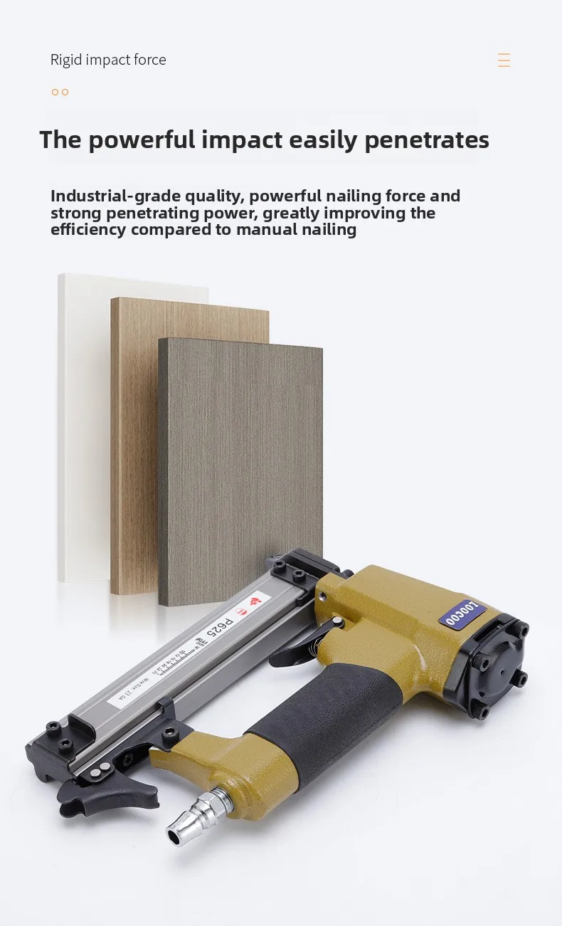 P625 공압 모기 못총 공압 못 박는 기계