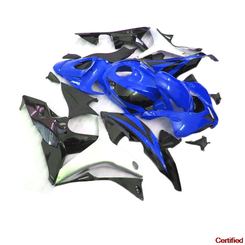 

Injection Motorcycle Fairing Kits For Honda CBR600RR F5 2007 2008 Blue Black Fairings Set Cbr 600 Rr F5 07 08 SX58