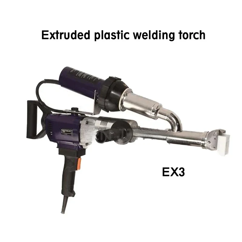 220V Extruded EX2/EX3 Extrusion Hand-Held Plastic Extruder Electric Welding Torch 3000W Convenient
