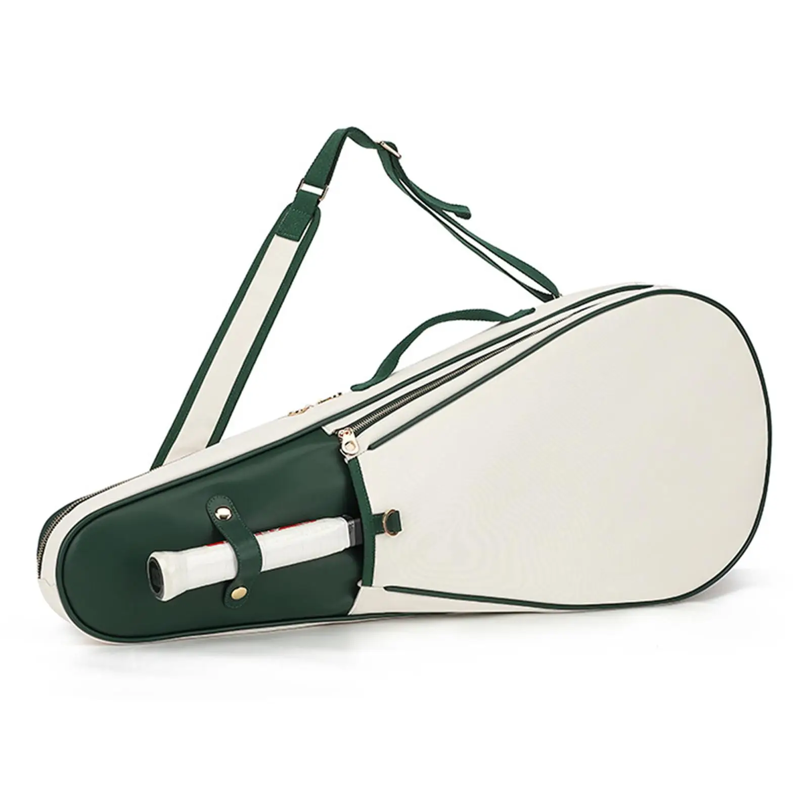 

Сумка для теннисной ракетки с карманом, большая вместительная сумка-чехол для теннисной ракетки