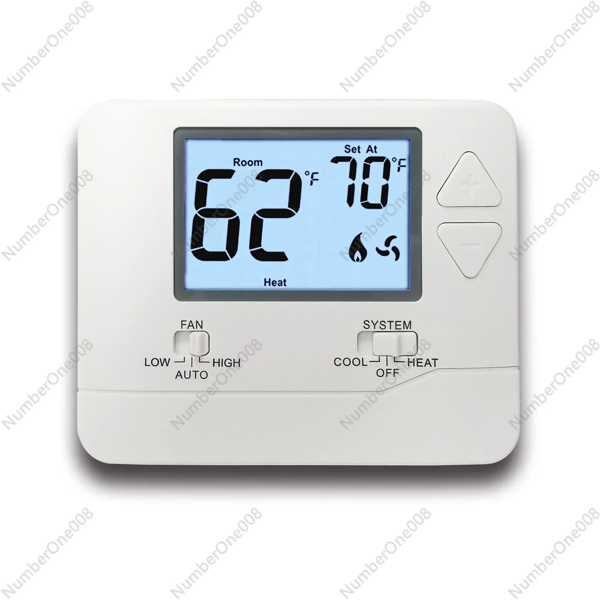 

Home Non Programmable Battery Powered 24 Volt Digital Air Conditioning Thermostat For PTAC Machine