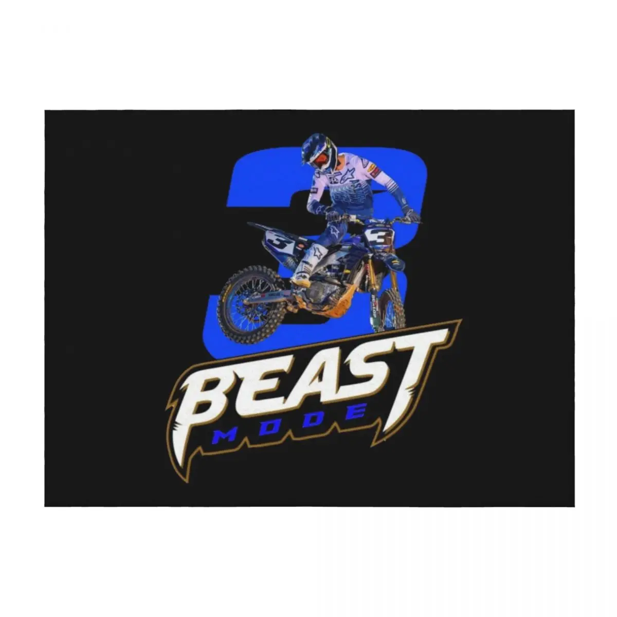 

Eli Tomac ET3 Throw Blanket Furrys Bed covers Winter beds blankets ands Blankets