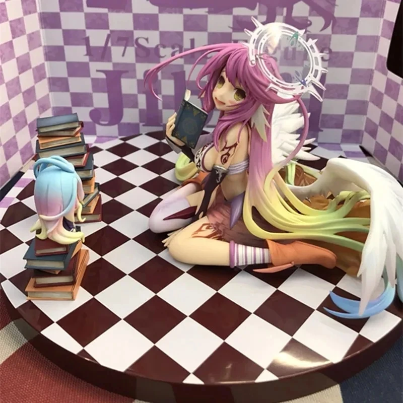 No Game No Life Figurine Jibril Angel Wings 1/7 Bilancia Figura PVC Anime Action Figures Collezione Modello Giocattoli