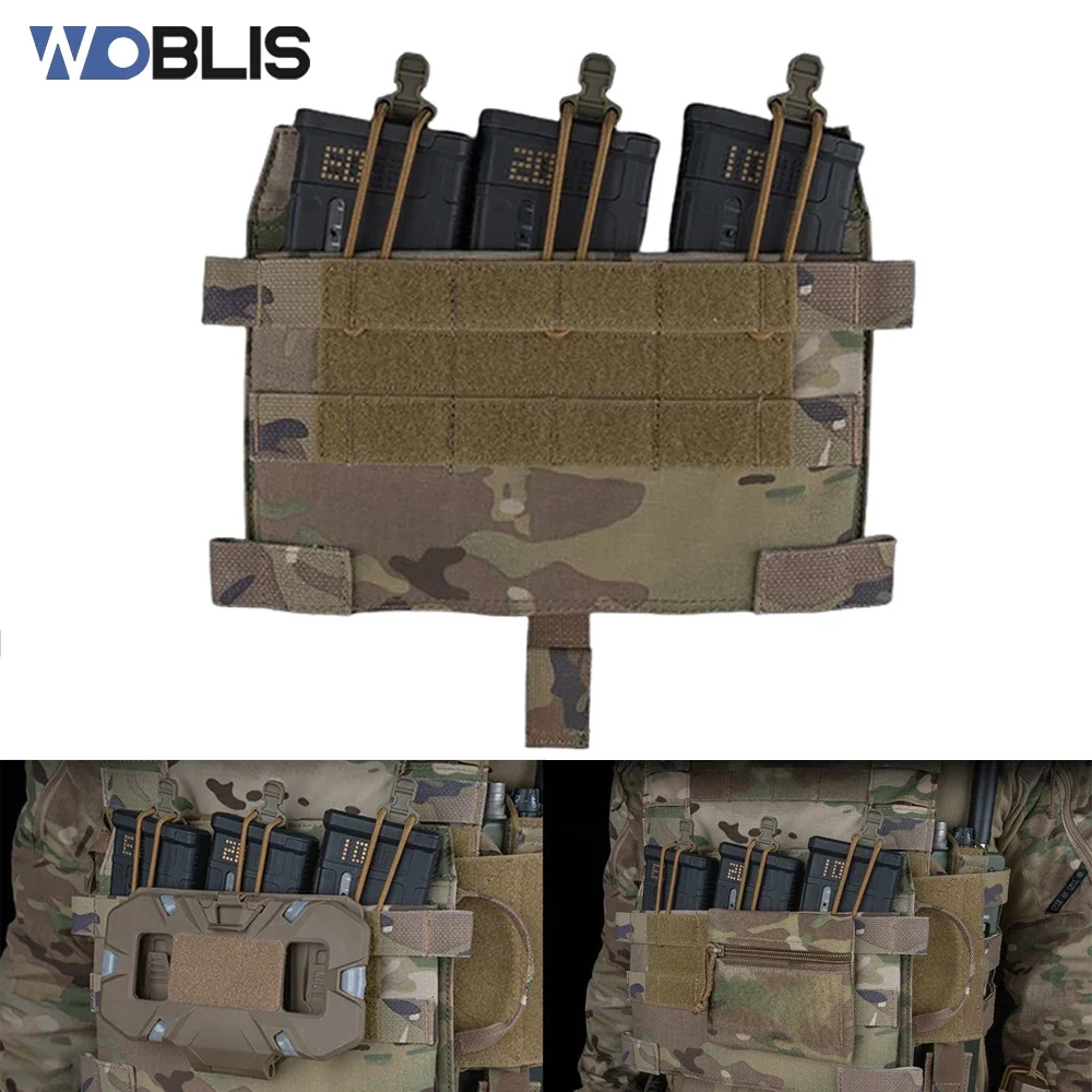 

WOBLIS M4 Mag Pouches Тройной подсумок для журналов Fast Mag Гибкий Molle для охоты, стрельбы, страйкбола, тактические охотничьи сумки