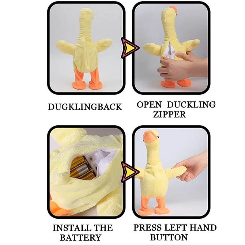 Детская игрушка-утка