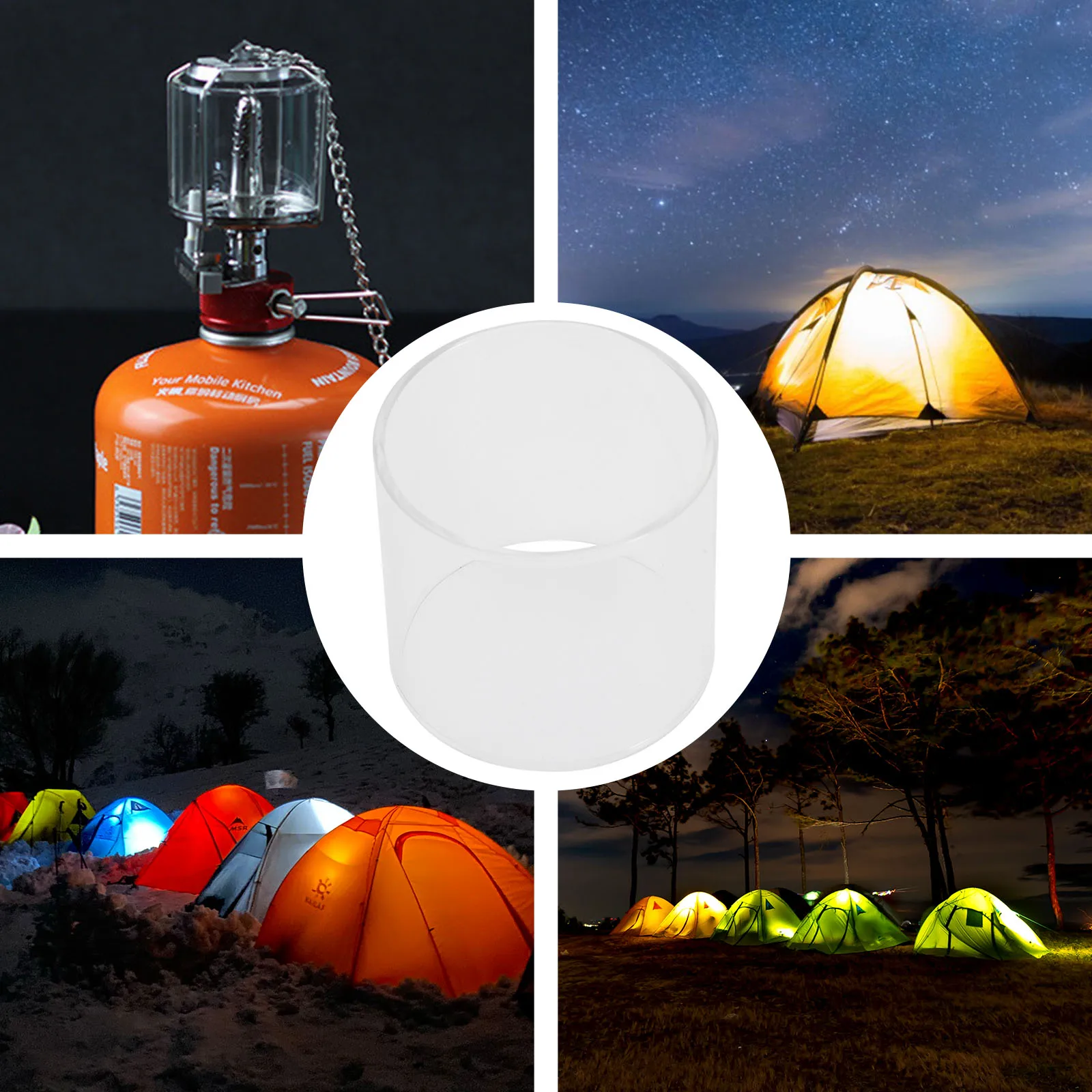 

Light Covers Tent Lights Glass Lamp Shades Modern Outdoor Lampshade Cylinder Small White