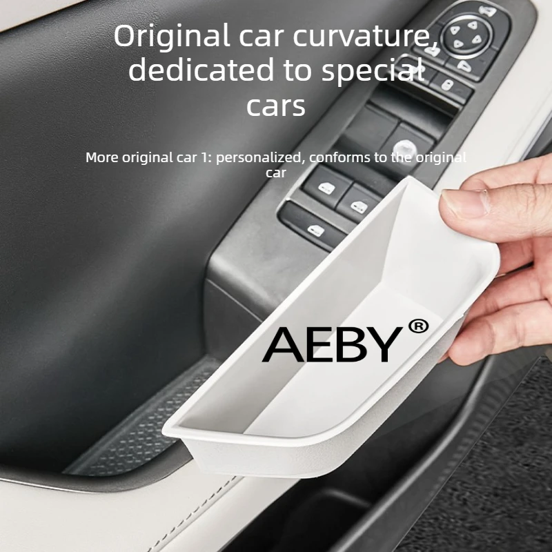 

AEBY For BYD Atto 2 Smart Driving Editio 2024-2025 Anti-Slip Storage Box Insert,Non-Slip Mat Tray,Door Pull Handle Tray,4 Pieces