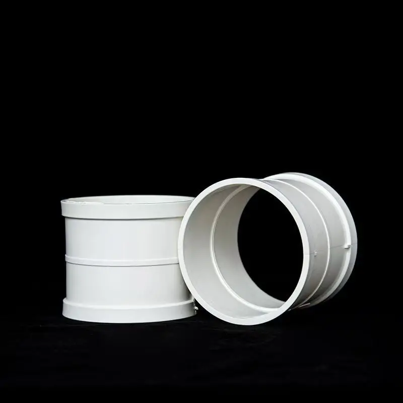 1/3 pcs White PVC Drainage Joint Reducing Straight Connector Inner Dia 50mm 75mm 110mm Drain Pipe Adapter Drainage Fittings