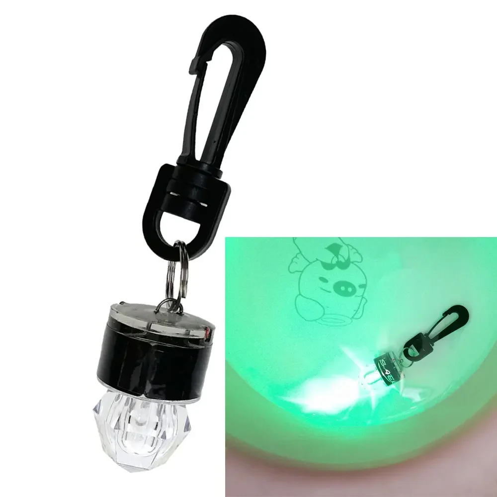 

300 Hours Scuba Diving Water Activated Mini Safety LED Flash Light Clip-on Strobes in Water Gear Emergency LED Beacon