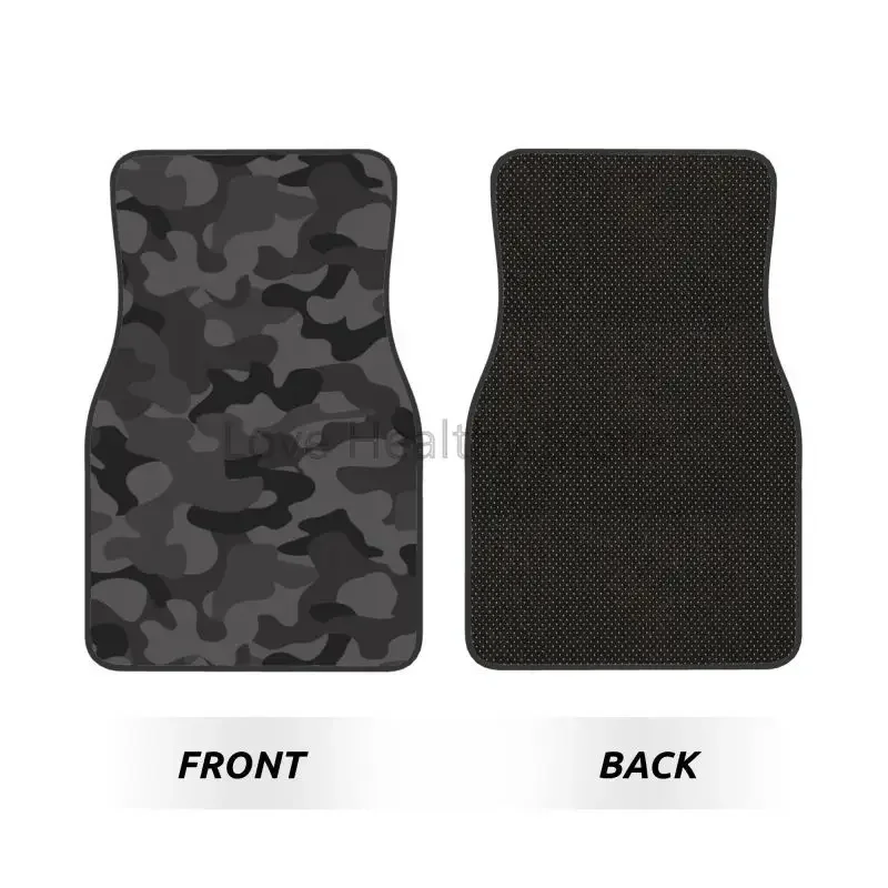 Camo Pink Camouflage Front and Rear Car Floor Mats Anti-Slip Foot Mats 4 Pcs Set Automoetive Accessories Universal for Car Suv view 3