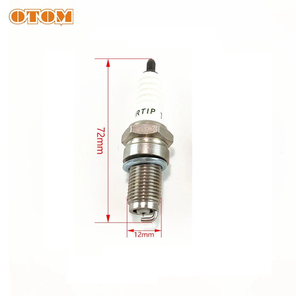 Motorcycle Accessories Spark Plug TORCH D8RTIP High Performance Ignition For ZONGSHEN ZS194MQ NC450 450CC Standard Cylinder Head