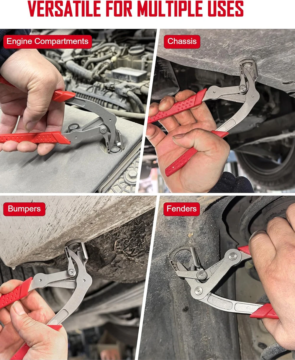 New Car Clip Pliers Trim & Door Panel Removal Tool Auto Fastener Clip Removal Pliers Damage-Free Automotive plastic Clip Remover view 6