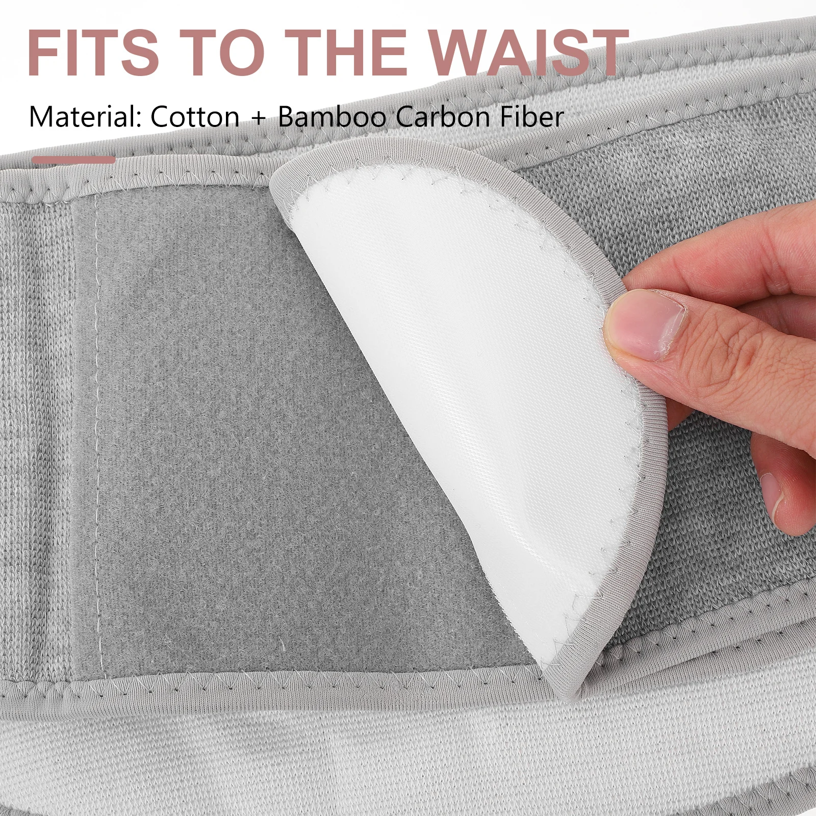 

1Pcs Breathable Cotton Lumbar Support Belt Waist Wrap Warm Brace Protective Support for Waist Relief Portable Lumbar Belt