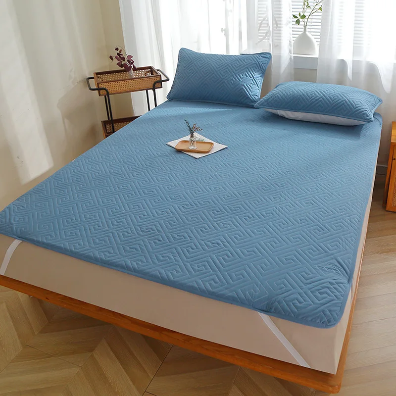 Class A skin friendly cotton mattress household waterproof bedding mat tatami mattress dormitory non-slip bed pads