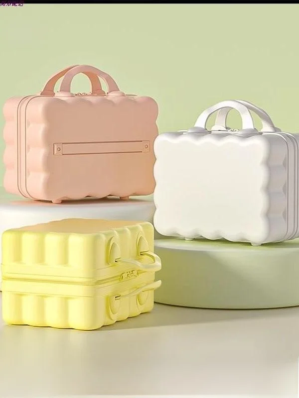 

Большой дорожный чемодан для женщин, 24 дюйма, усиленный, ручная кладь, модный, трендовый, из ABS/PC материала, с полосатым узором