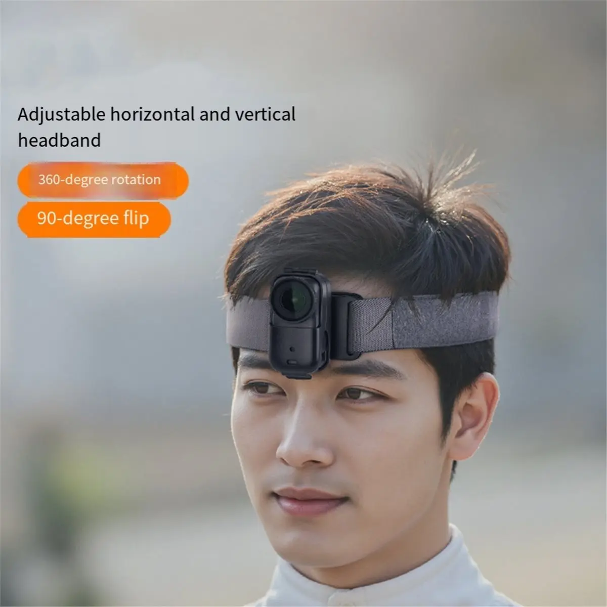 AAAE Bandeau pour Nano, sangle de tête réglable, support mains libres sécurisé pour capturer chaque instant passionnant