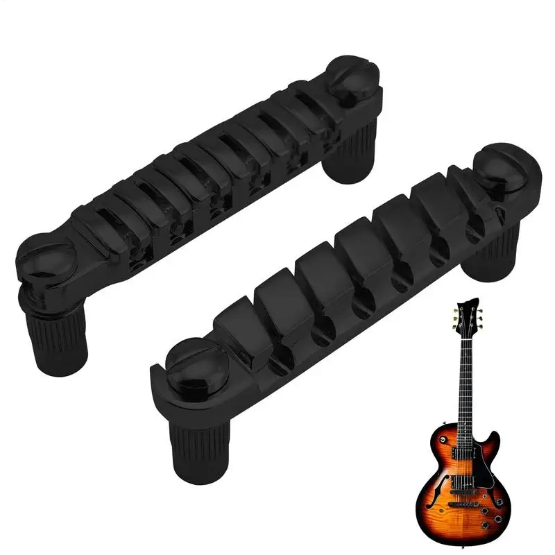 

Electric Guitar Bridge Stringer Tune-O-Matic Bridge Precise Intonation Adjustment Instrument Supplies For School Events Live