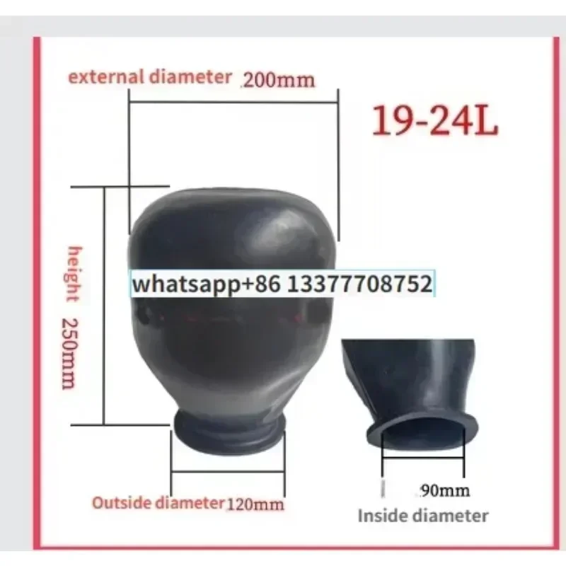 Rubber Bladder Water Storage 8L 24L 100L 150L 200L 300L Pressure Tank Air Bag / Full Self Priming Cold and Hot Water Pump image 2