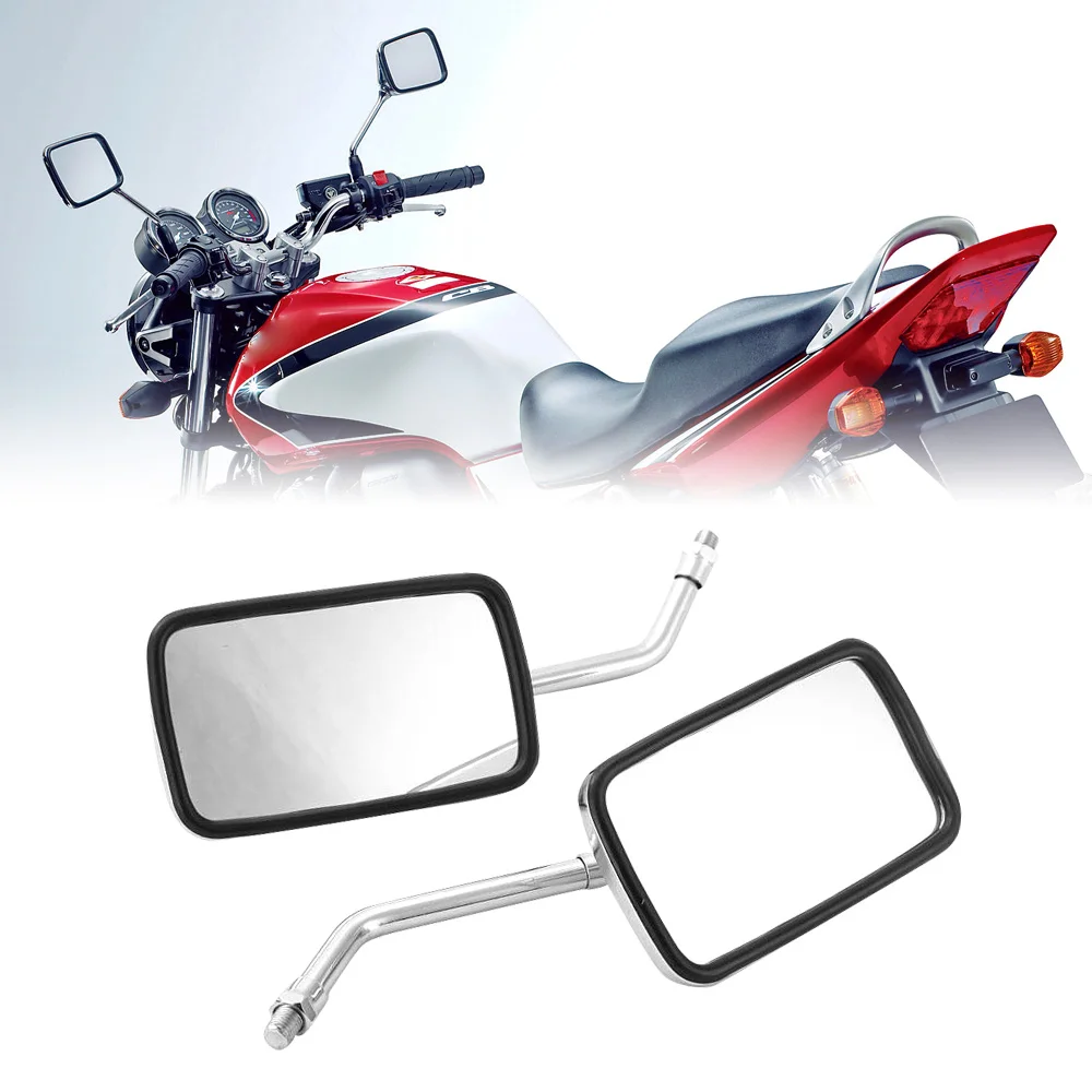 Chrome Rearview Mirrors For Kawasaki VN Vulcan Classic Nomad Drifter 1500 1600