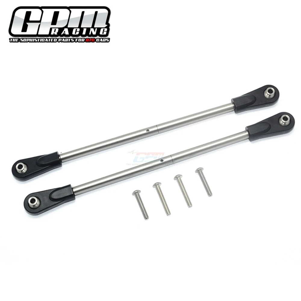 

GPM Metal Stainless Steel Rear Upper Suspension link Tie Rod 8542 for Traxxas 1/7 UDR Unlimited Desert Racer 85076-4 85086-4