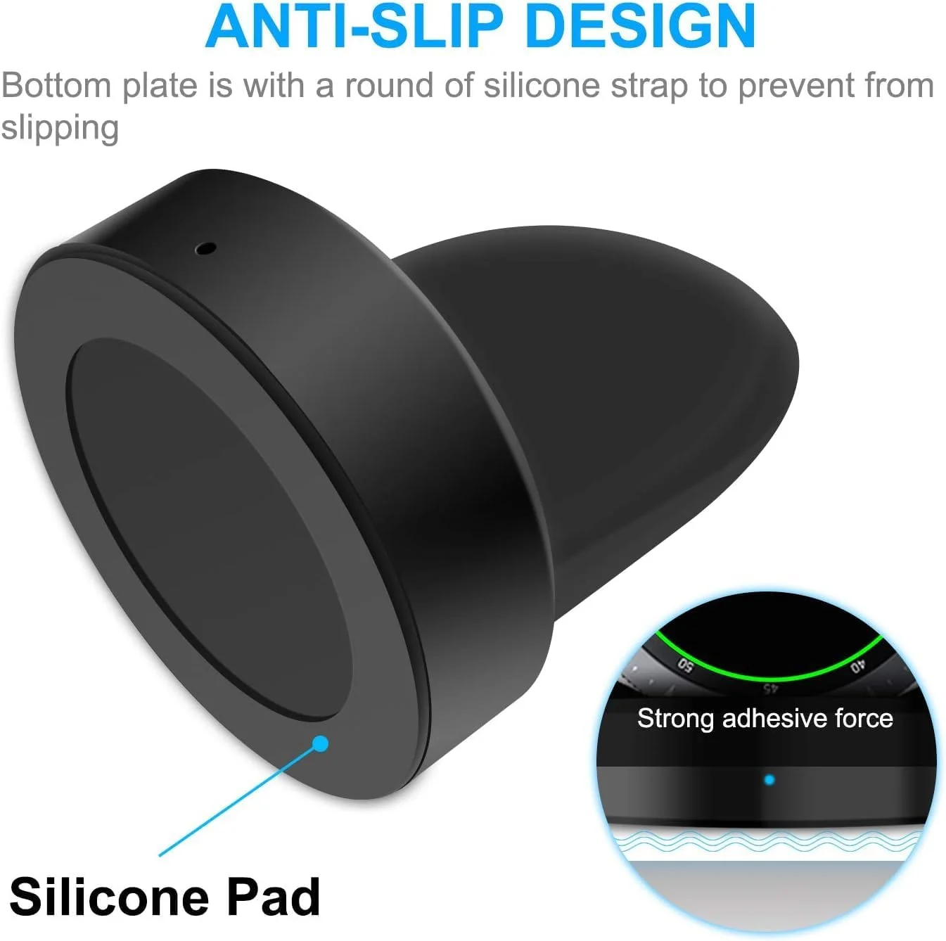 

Charger Compatible with Samsung Galaxy Watch 42mm/46mm, Upgraded Charging Cradle Dock for Galaxy SM-R800/R810/R815 Smart Watch C