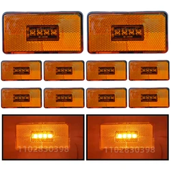 4LEDs 24V Side Marker LED Lights For Scania 5 6 Series P R Cabs G T S Truck Position Indicator Lamp OEM 2052119 Accessories Part
