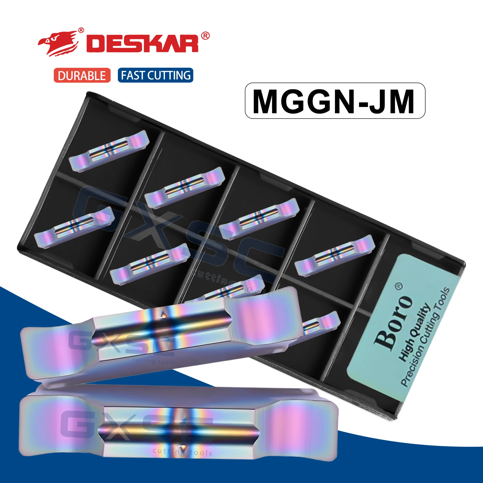 

CNC lathe Proces Center Hardened Steel Colored Blade MGGN150-JM MGGN500-JM TF618 MGGN Series Slotting Blade Hardened Steel Blade