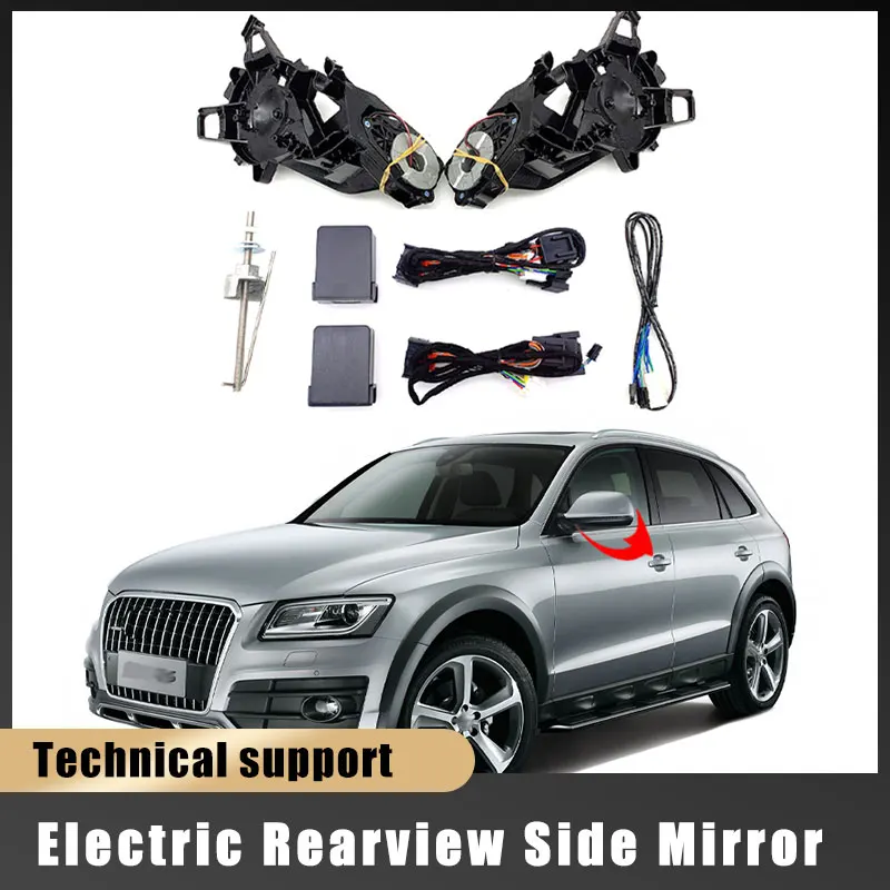 

For Audi Q5 2009-2023 Auto Intelligent Automatic Car Electric Rearview Side Mirror Folding System Kit Module