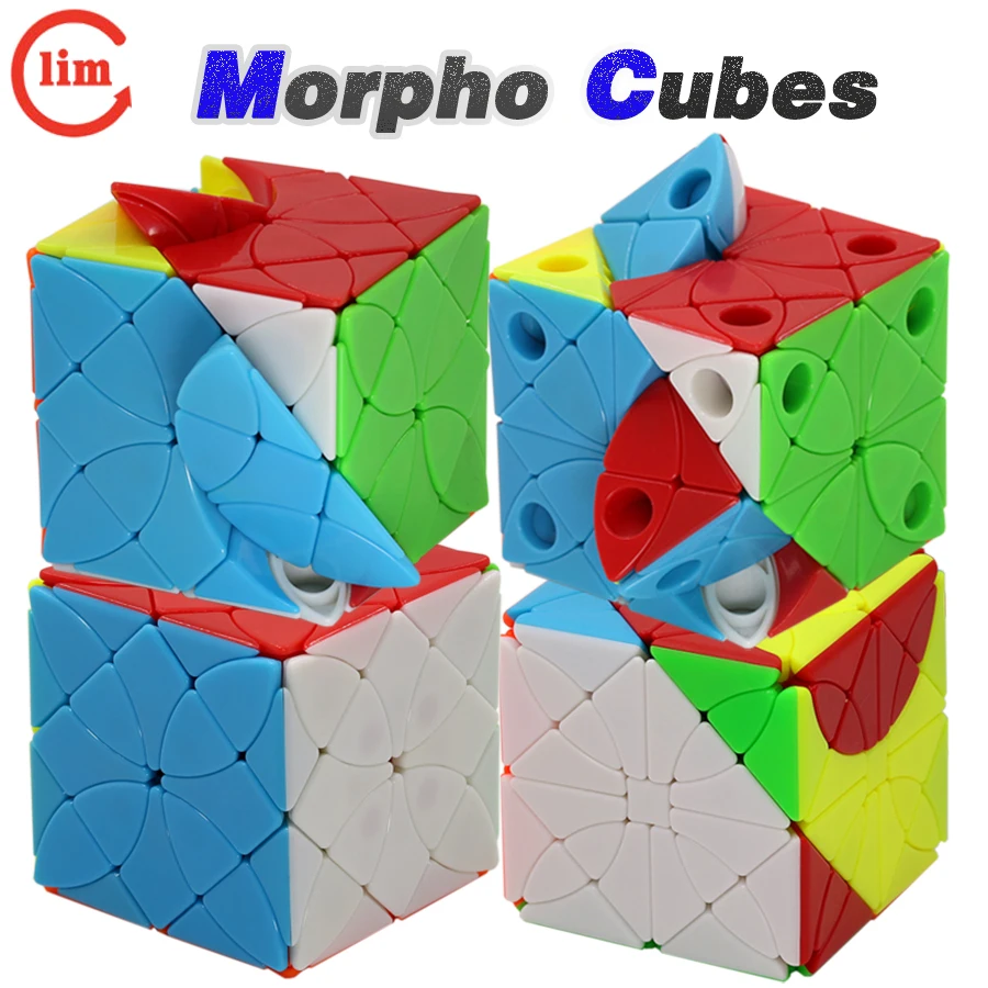 Magic Cubes FS LimCube Morpho Aureola Morphidae Helenor Marinita Octavia Helena Deidamia FangShi Cubo Magico Twist Logic Puzzles