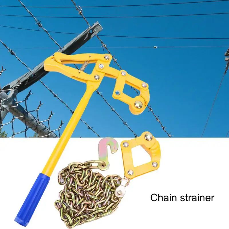 Fence Stretcher Tensioner Chain Strainer Fence Wire Tightener And Stretcher Tool Fence Stretcher Heavy Duty Compact Barbed Wire