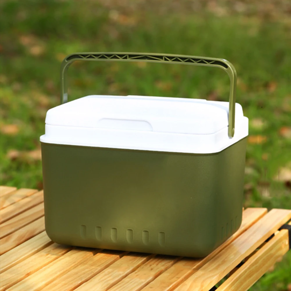 6L Cooler Box Portable Commercial Ice Bucket Household Dual-Use Multipurpose for Home Camping Traveling