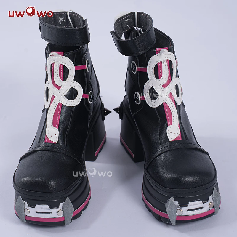UWOWO Cissia Shoes Game Zenless Zone Zero ZZZ Cissia  Cosplay Shoes Halloween Shoes