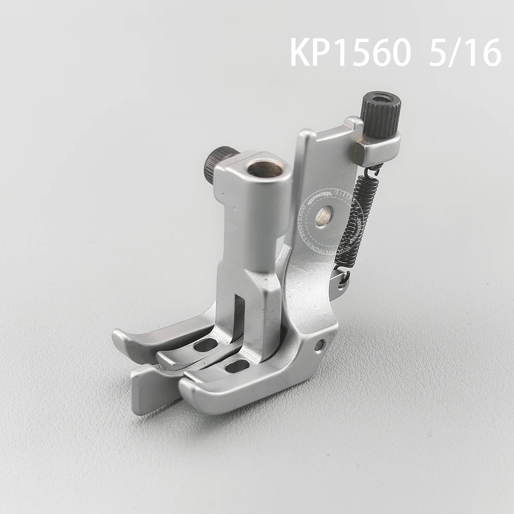 KP1560 Double-Needle Walking Foot With Center Guide Fit for JUKI LU-1560 HIGHLEAD 20618 MITSUBLSH TYPICAL Sewing Machine Parts