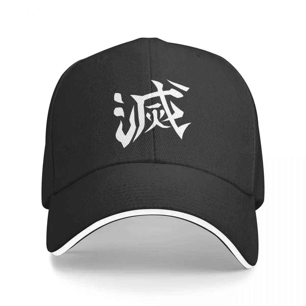 Demon Slayer Corps Destroy Design Baseball Cap Casual Anime Manga Sandwich Caps Unisex Adjustable Dad Hat Sport