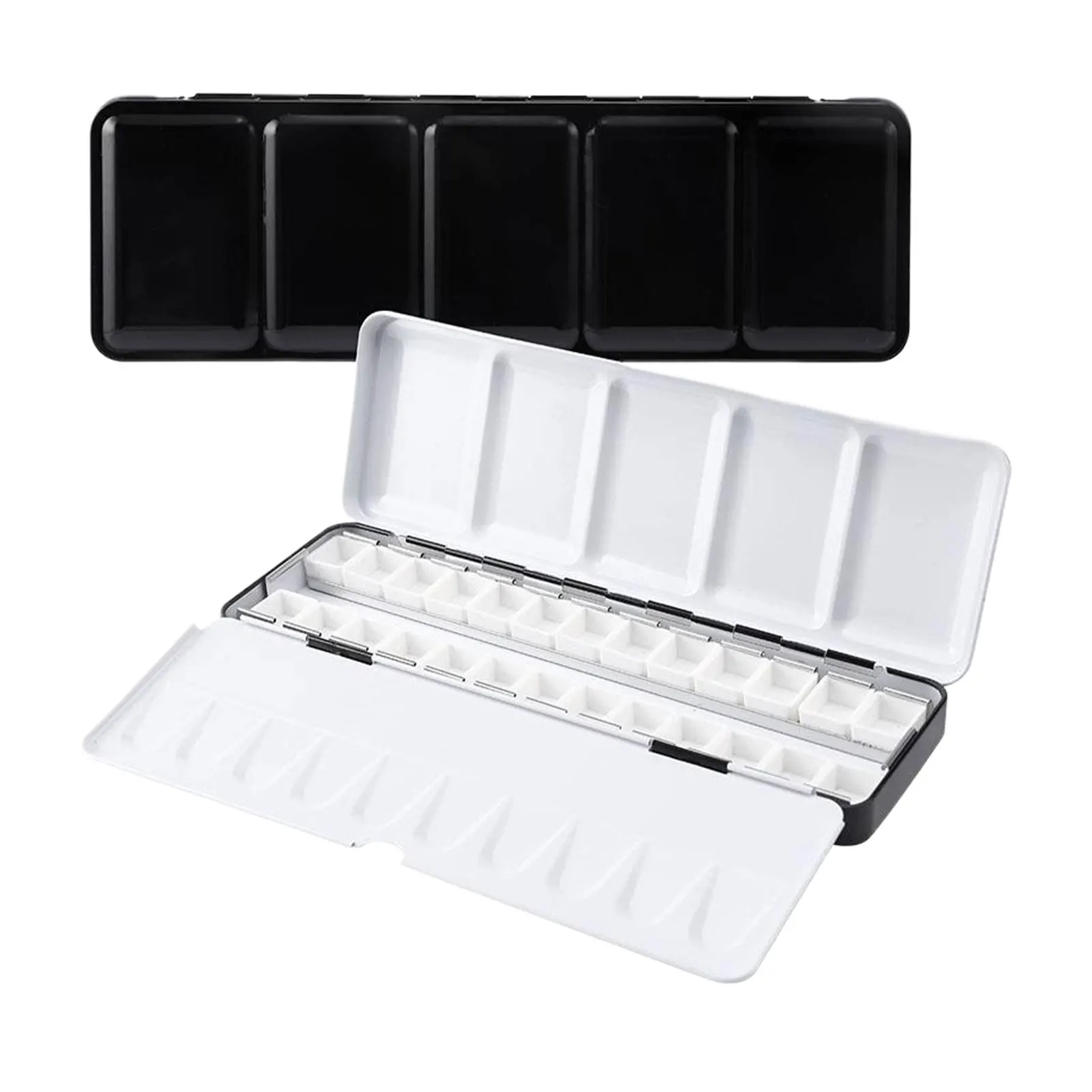 Empty Paint Tins Artist Palette Case For Gansai Tambi Watercolours Water Color Paint Palette Case