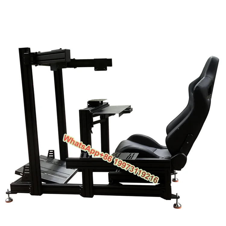 

40160 Игровое оборудование из металлического алюминиевого сплава Sim Racing Rigs Одиночные тройные крепления для монитора Подставки на продажу