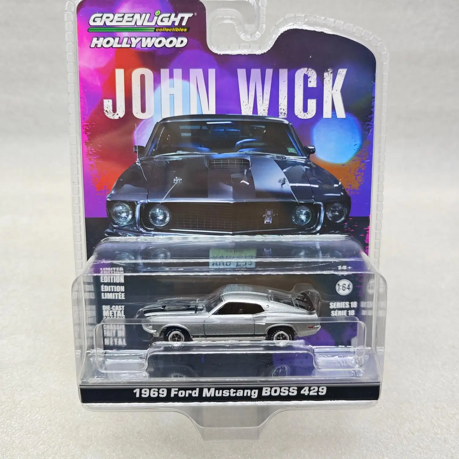 

1969 Mustang BOSS 429 High Simulation Diecast Metal Alloy Model Car Toys For Childrens Gift Collection