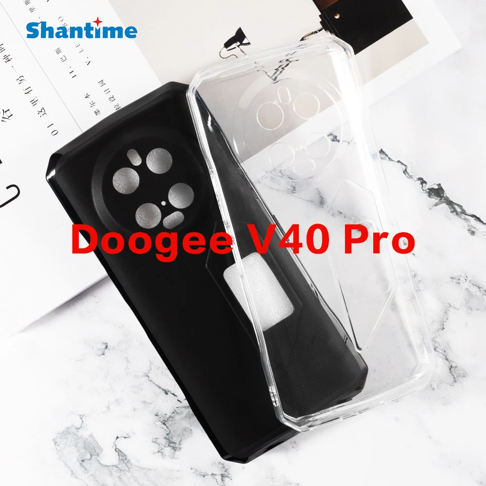 For Doogee V40 Pro Gel Pudding Silicone Phone Protective Back Shell For Doogee V40 Pro Soft TPU Case