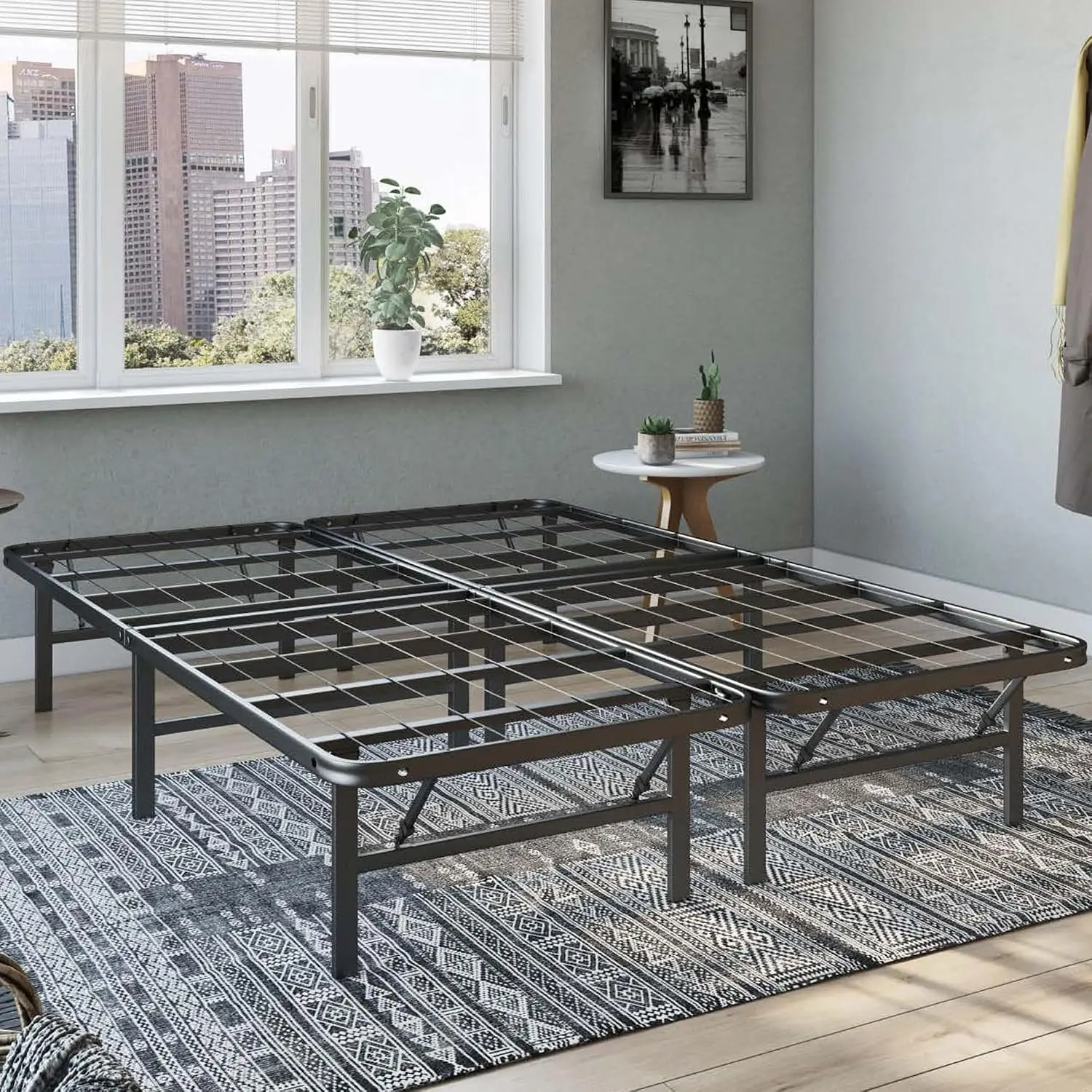 Folding Metal Bed Frame, 14