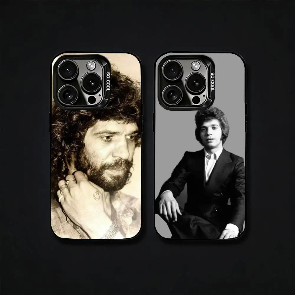 

C-Camaron De La Isla Phone Case For iPhone17, 16,15,14,13,12 Pro Max Black Candy Matte Shockproof Cover